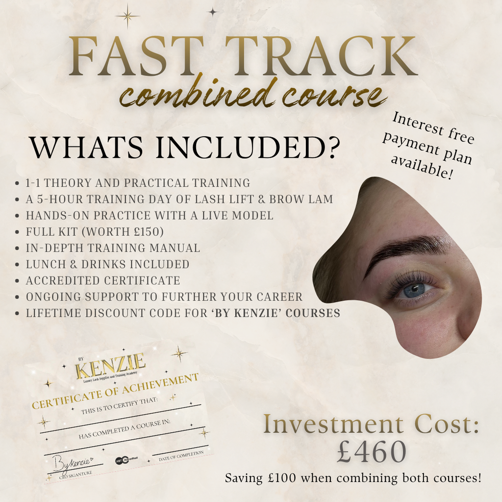 Fast track Combined course (Lash lift & Brow Lamination)