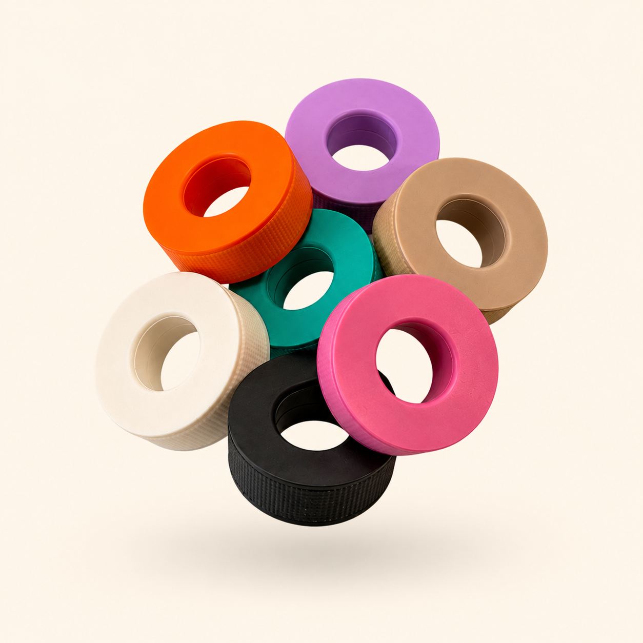 Silicone gel lash tape